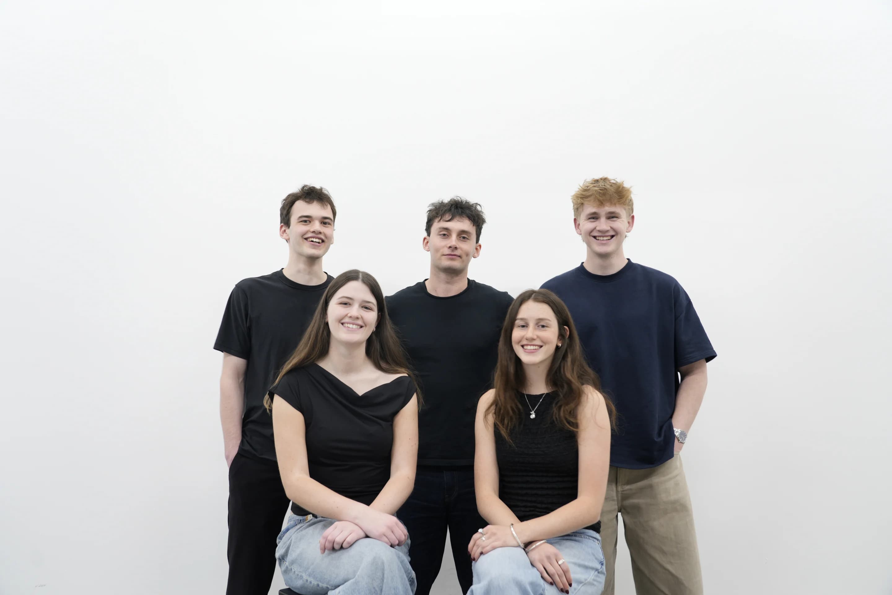The five members of the ARRO team together in Christchurch